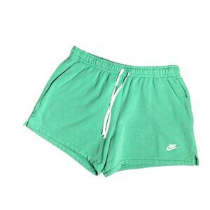 NIKE Vintage Retro Inspired Green Gym Athletic Shorts Athleisure Cozy Womens XXL